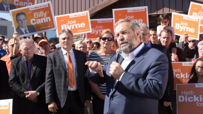 NDP Leader Tom Mulcair NDP Leader Tom Mulcair