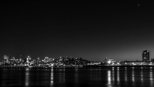 Night sky artwork in Quebec’s